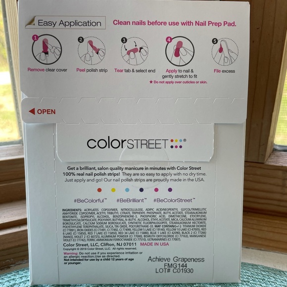 NEW Color Street Petite Achieve Grapeness Retired - Picture 3 of 3